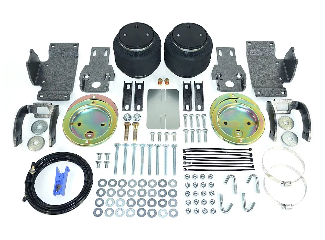 HP10311 – PACBRAKE Helper Spring Kit, Air Spring Frame Mount Up To 5000 Pound Load Capacity Air Adjustable From 5 To ...